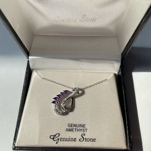 Sterling Silver/Amethyst necklace